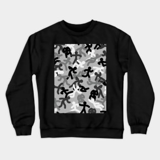 BATTLE OF STICKMAN WINTER CAMOUFLAGE Crewneck Sweatshirt